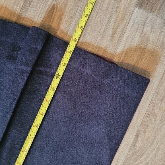 Vintage Woolrich Women's 100% Wool Knee Length Skirt Size 8 Deep Purple - Picture 10 of 11